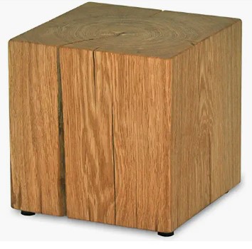 mesa auxiliar madera maciza