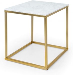 mesa auxiliar de marmol