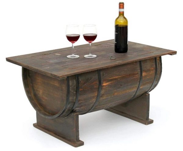 mesa auxiliar salon madera