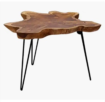 mesa de madera de teca