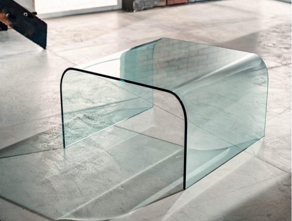 mesa de vidrio moderna para salon