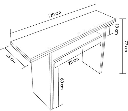 mesa elevable y extensible 2