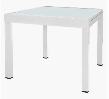 mesa extensible aluminio