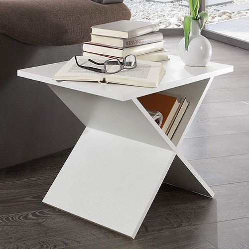 mesa rectangular blanca 1