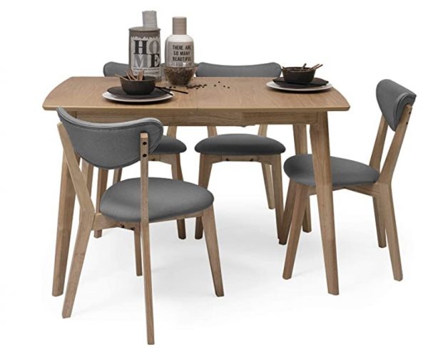 mesas y sillas vintage estilo nordico