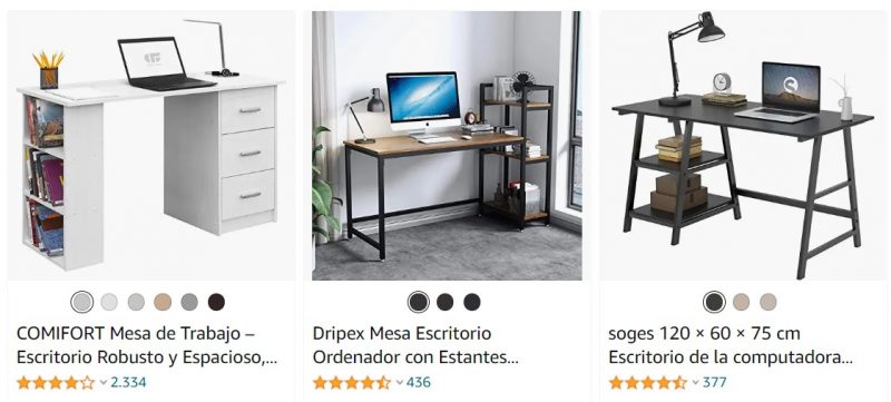 modelos de escritorios de madera modernoss