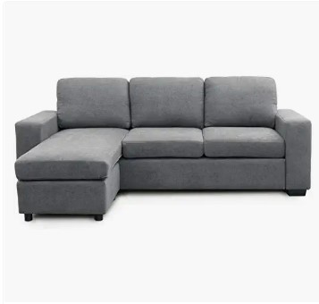 sofa seccional de 3 plazas comodo y asequible
